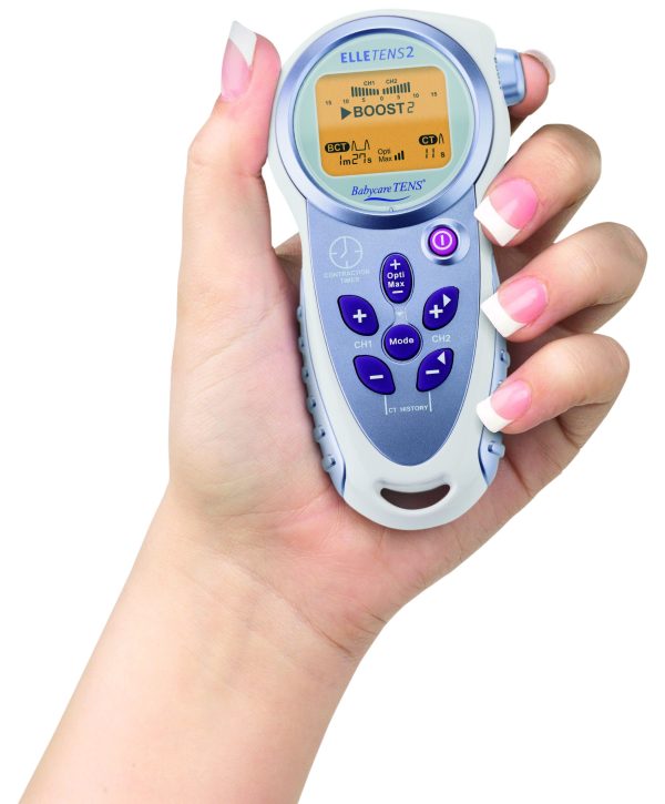 Elle TENS 2 in hand Elle TENS 2 in hand
