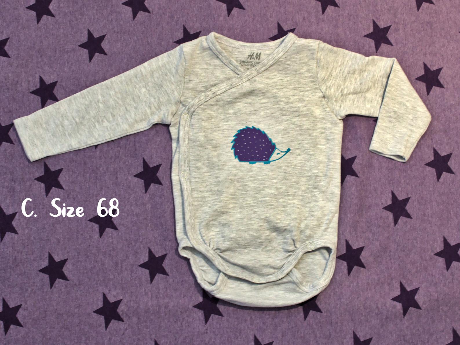 hedgehog baby onesie